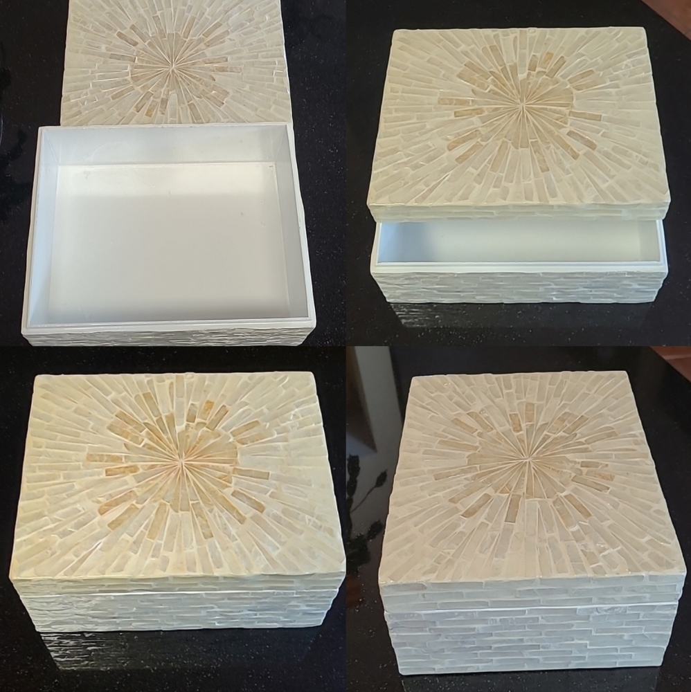 Mother of Pearl Keepsake Box